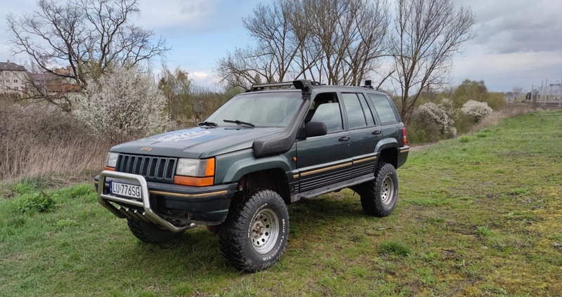 Jeep Grand Cherokee cena 20900 przebieg: 214980, rok produkcji 1994 z Lublin małe 46